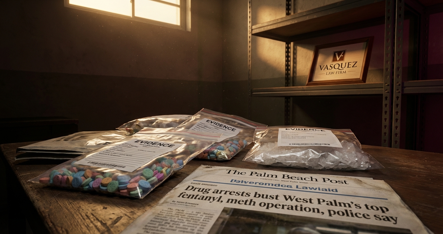 Drug Arrests Bust West Palm's Top Fentanyl, Meth Operation: What It Means for North Carolina Residents