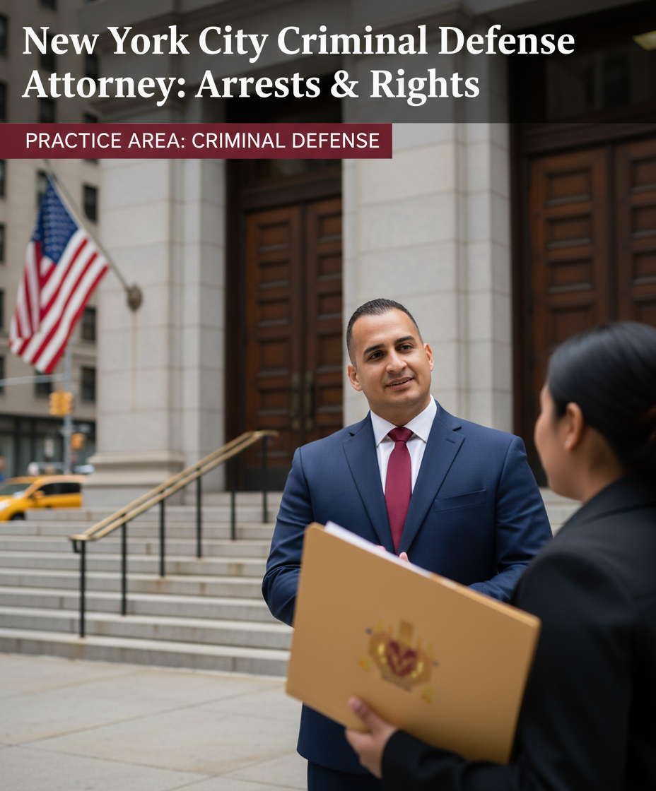Abogado de Defensa Criminal en Nueva York: Arrestos y Derechos