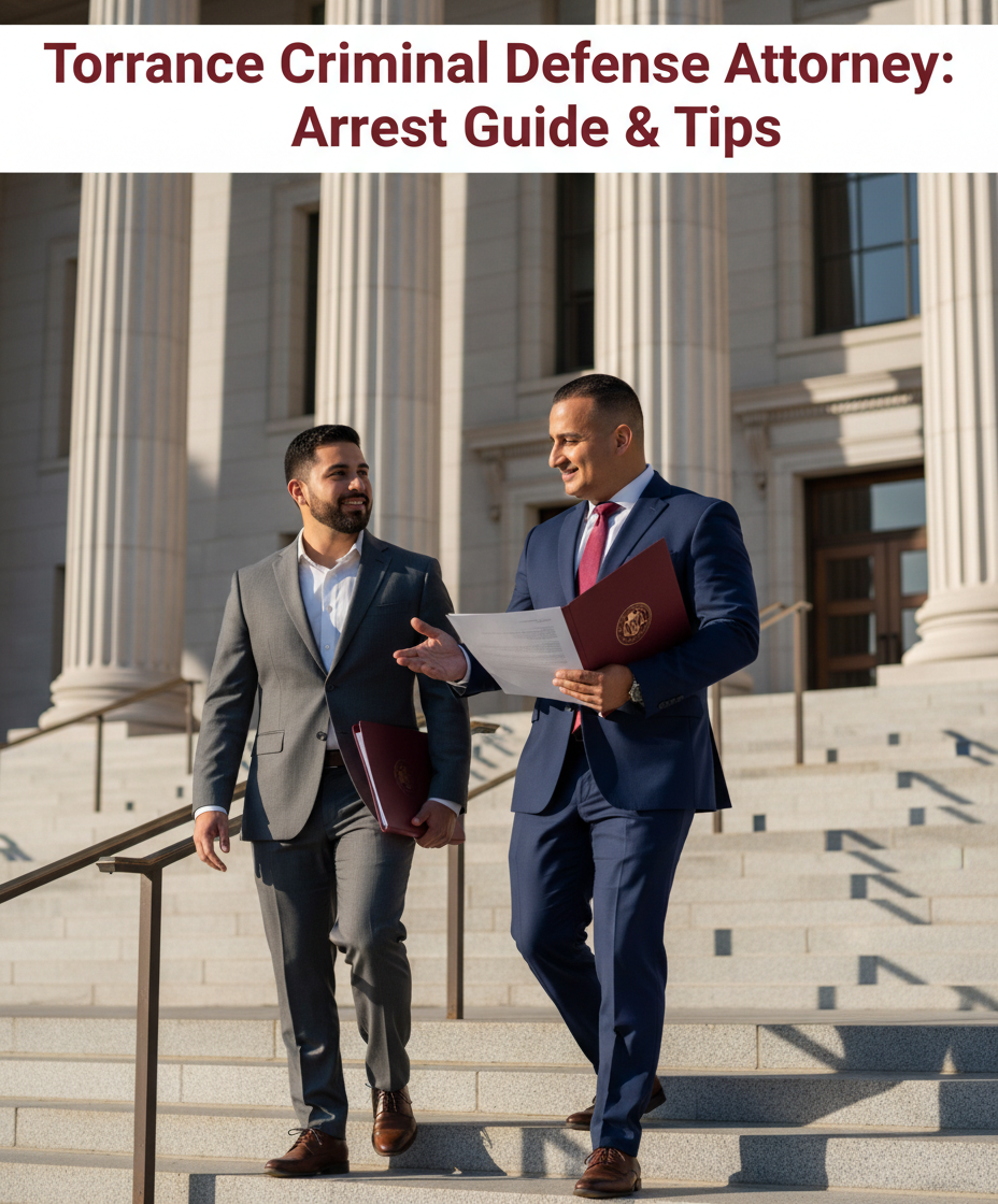 Abogado de Defensa Criminal en Torrance: Guía de Arresto y Consejos