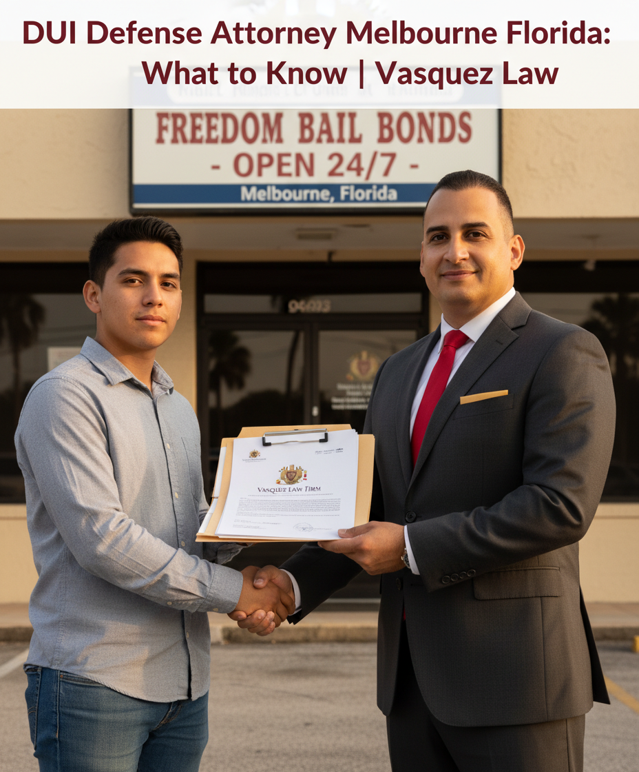 Abogado de Defensa DUI en Melbourne Florida: Lo que Debe Saber | Vasquez Law