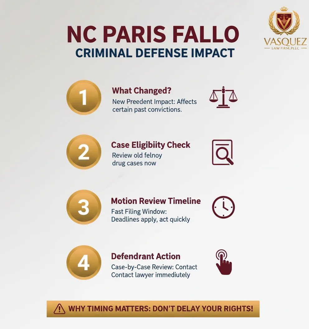 Infographic: criminal defense lawyer NC: ALERT—fallo de París cambia todo