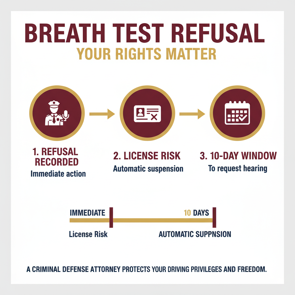 Key Statistics and Data for Criminal Defense Attorney Bartlesville: Breath Test Refusal