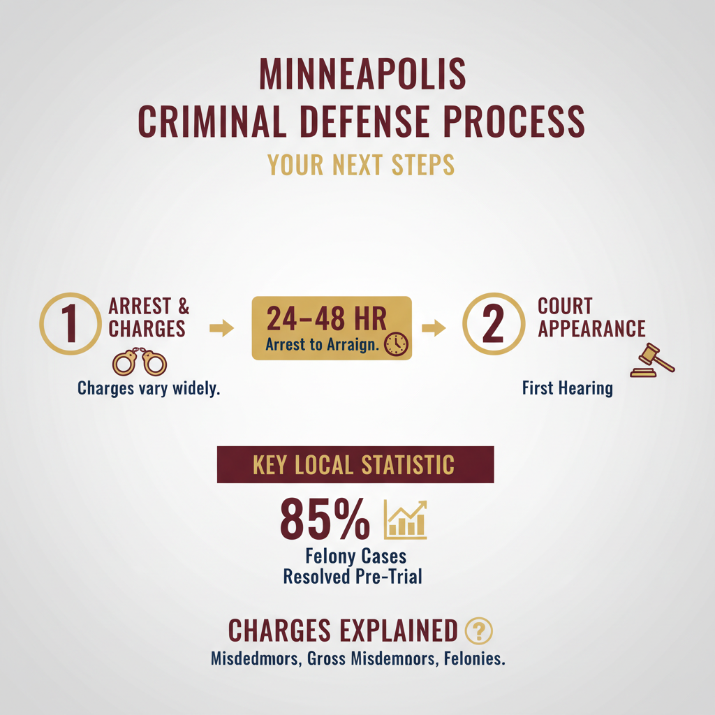 Key Statistics and Data for criminal defense attorney minneapolis: Charges & next steps