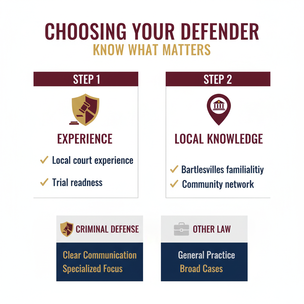 Key Statistics and Data for Criminal Defense Attorney Bartlesville: What to Look For