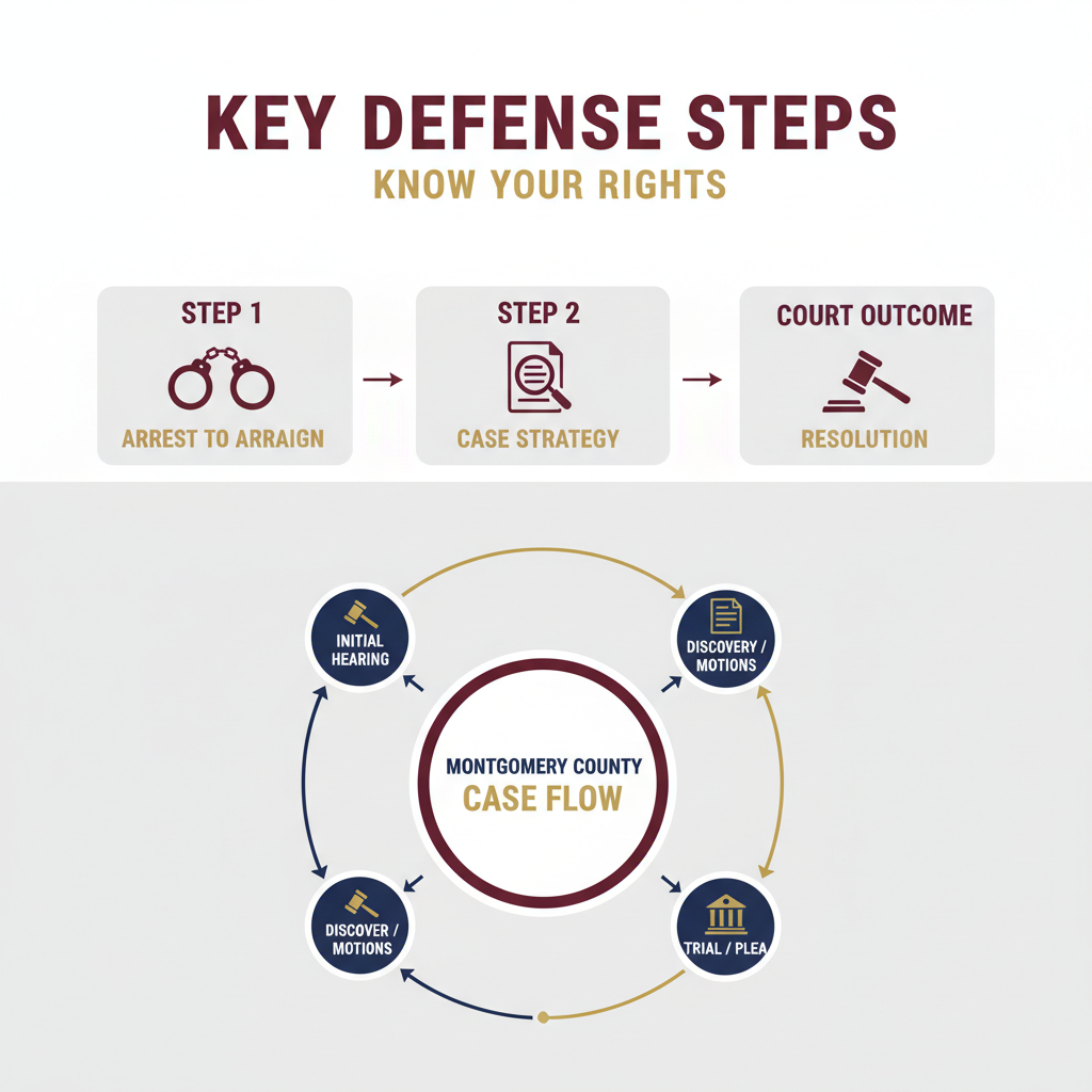 Key Statistics and Data for montgomery county criminal defense attorney | Key Steps