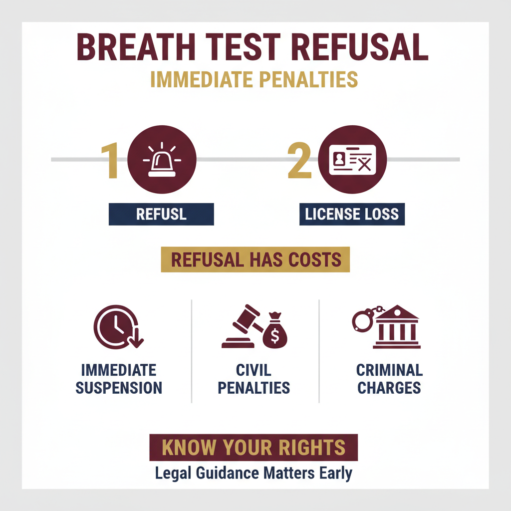 Key Statistics and Data for AI News Today: Breath Test Refusal & DUI Penalties