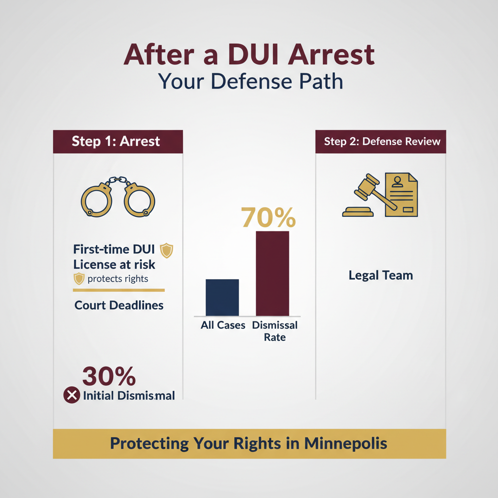 Estadísticas Clave y Datos para Abogado de Defensa Criminal en Minneapolis: DUI y Defensa tras Arresto