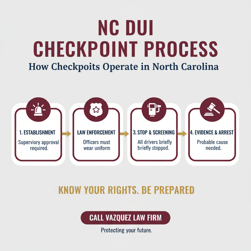 Estadísticas Clave y Datos para Entendiendo las Leyes de Puntos de Control DUI en Carolina del Norte