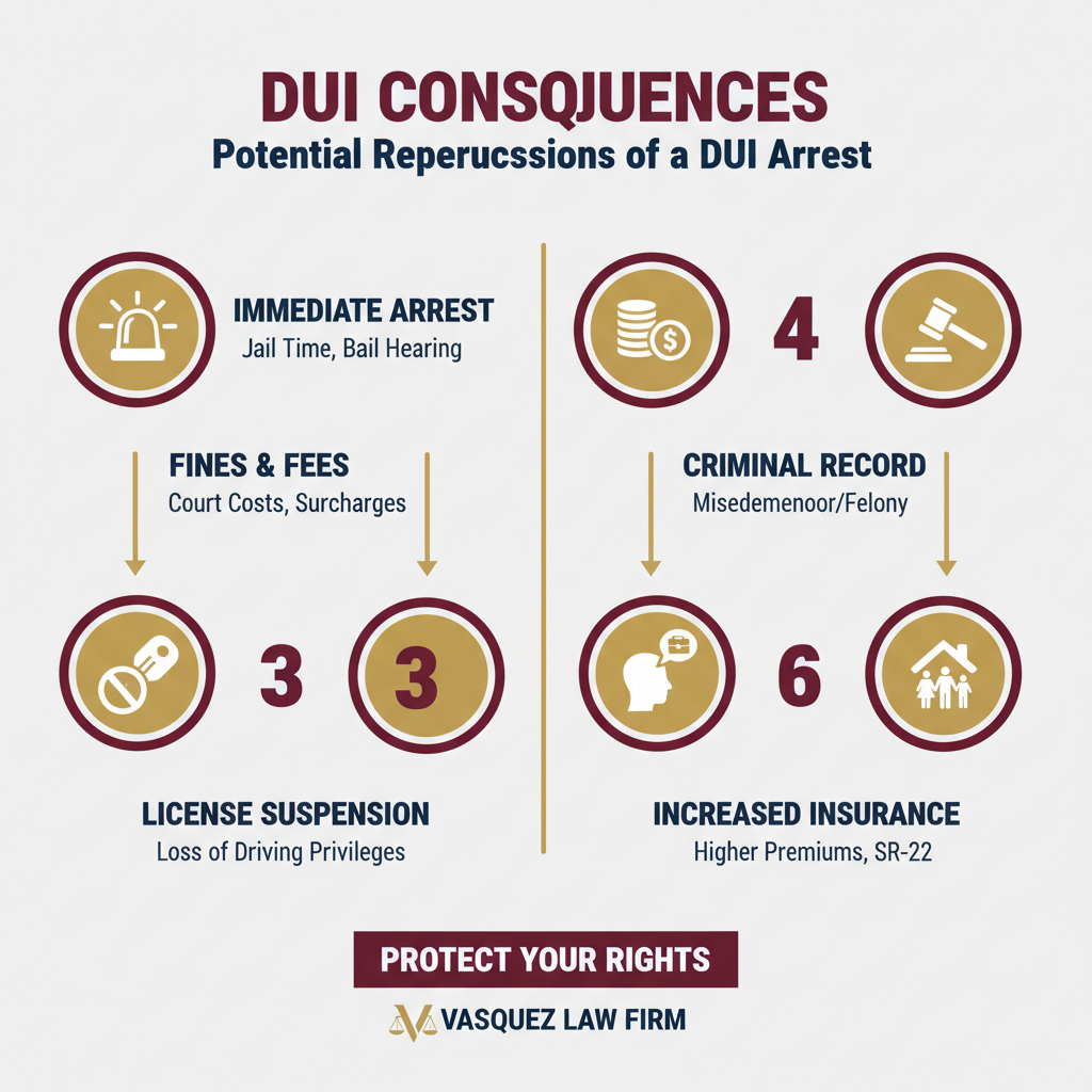 Línea de Tiempo del Proceso para Entendiendo las Leyes de Puntos de Control DUI en Carolina del Norte