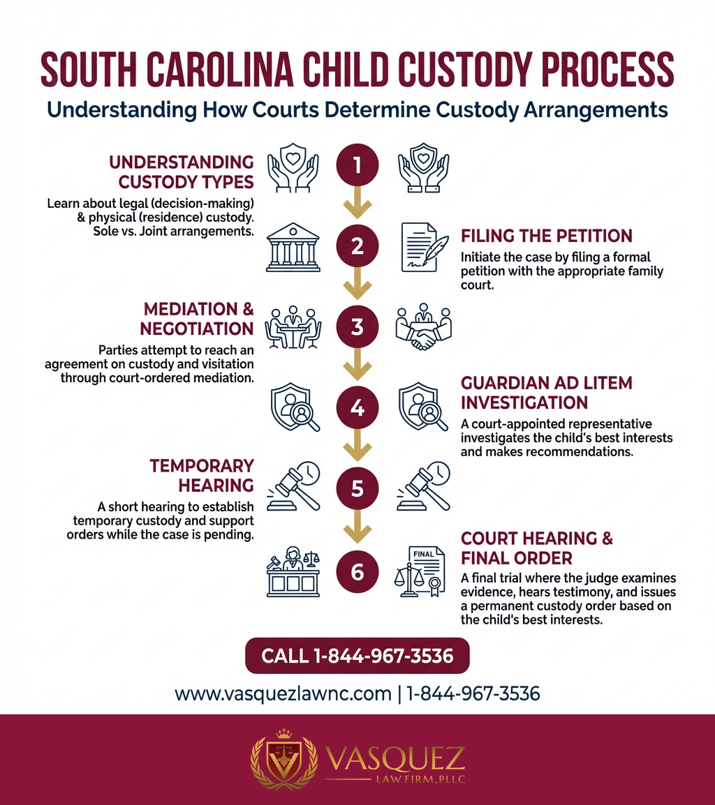 Key Statistics and Data for South Carolina Custody Laws: How Custody Decisions Are Made in 2026