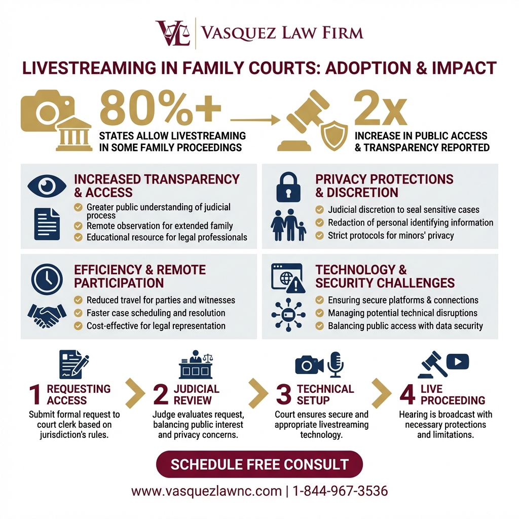Process Timeline for How Livestreaming Divorce Court Works in Orlando in 2026