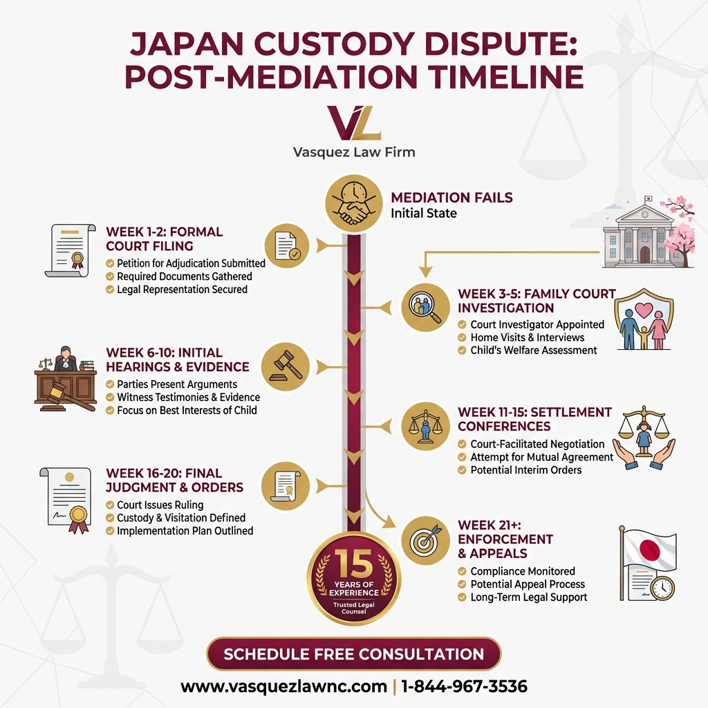 Línea de Tiempo del Proceso para Reforma de la Custodia Compartida en Japón y su Impacto en las Familias en 2026