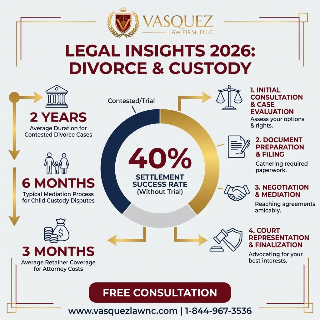 Process Timeline for How a Divorce Attorney Helps You Protect Your Rights in 2026