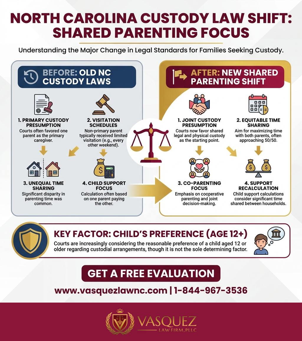 Process Timeline for What Happens During a Custody Battle in Raleigh in 2026