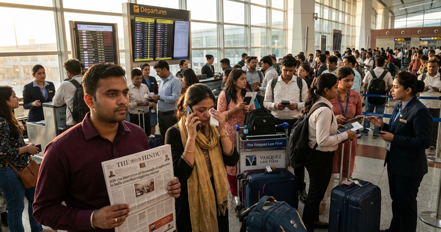 H1B Visa Interviews Cancelled for Thousands in India: What It Means for You