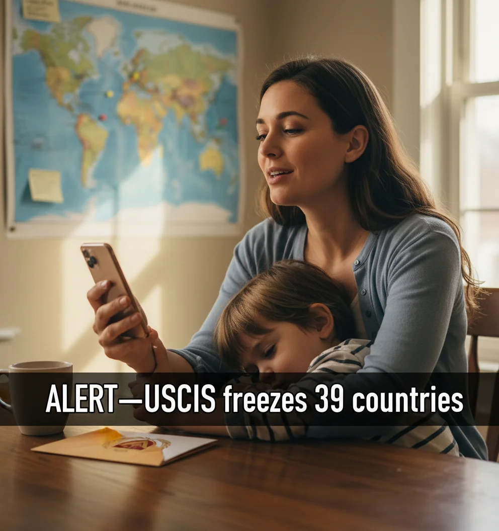 Process Timeline for Immigration lawyer: ALERT—USCIS freezes 39 countries