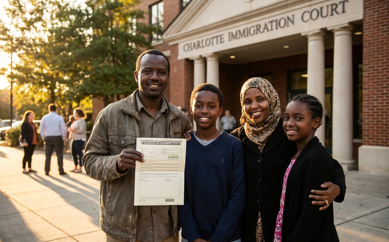Process Timeline for East African Asylum Seeker Rights in Raleigh NC in 2026