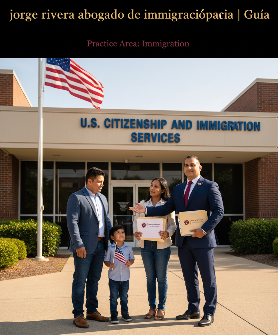 jorge rivera abogado de inmigración biografia | Guía