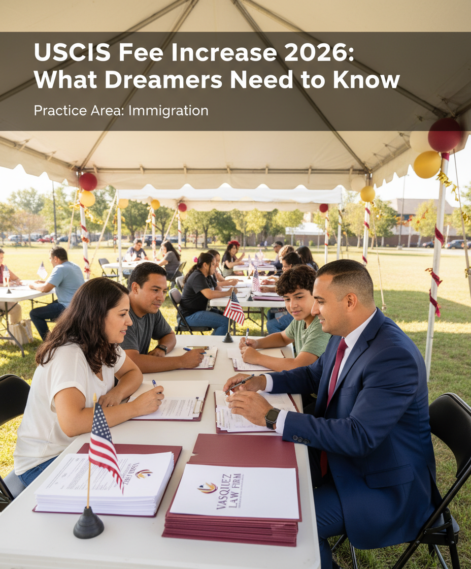 USCIS Fee Increase 2026: What Dreamers Need to Know