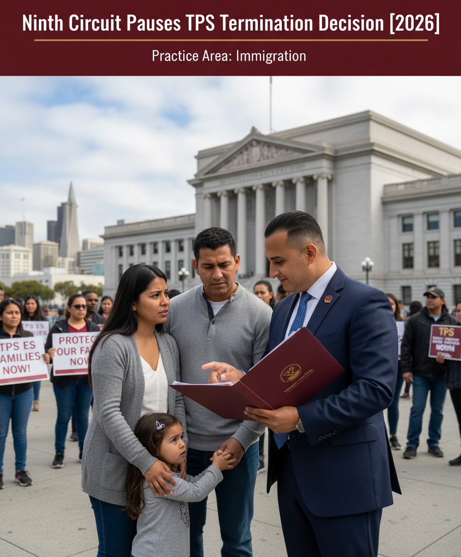 El Noveno Circuito Suspende la Decisión de Terminación del TPS [2026]
