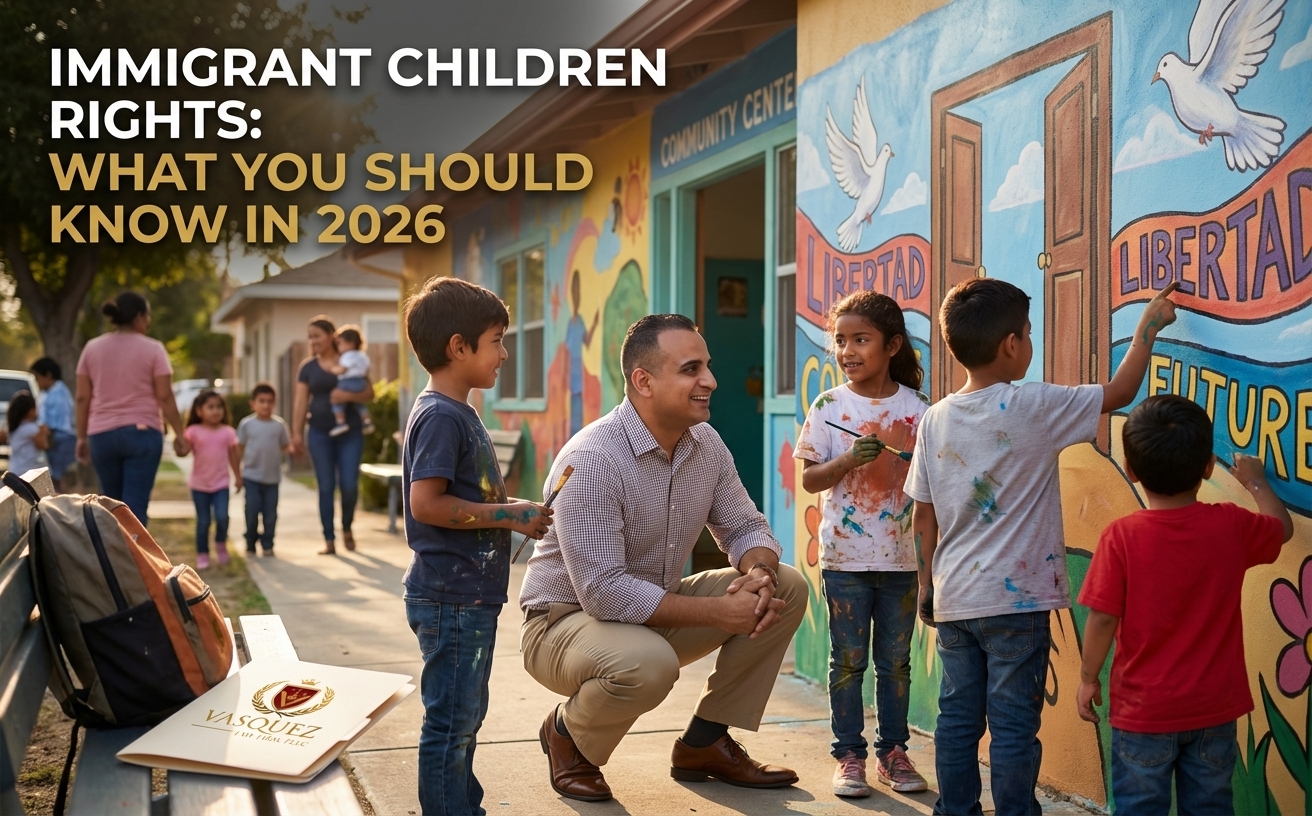 Immigrate Rights Immigrant Children Rights:...Know in 2026 | Vasquez Law