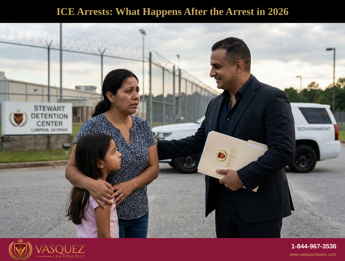 ICE Arrests: What Happens...Arrest in 2026 | Vasquez Law