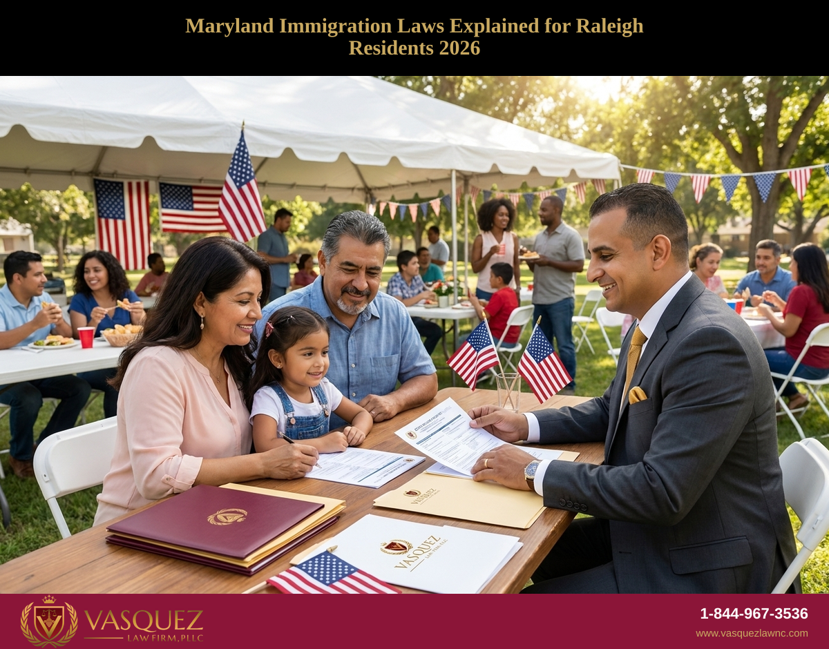 Maryland Immigratio...Explained for Raleigh... | Vasquez Law