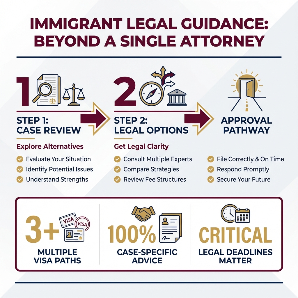 Infographic: immigration lawyer jorge rivera: guide and alternatives