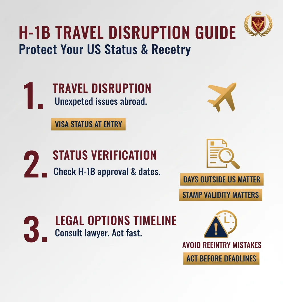 Infographic: Immigration lawyer: WARNING—H-1B Visa Chaos Strands Travelers