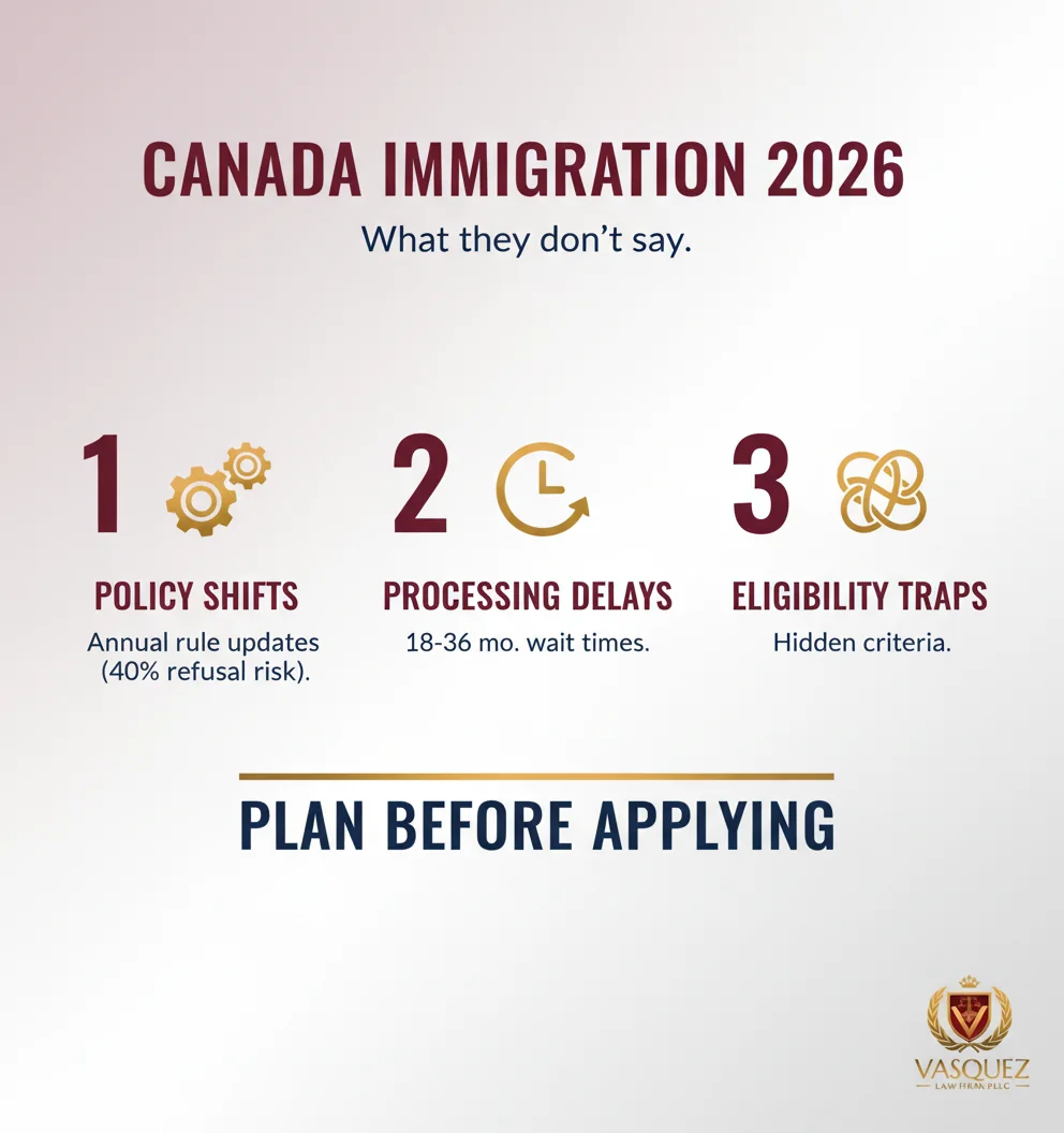 Infographic: immigration lawyer: What Canada Isn't Telling You (2026)