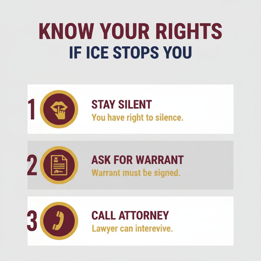 Key Statistics and Data for What to do if ICE stops you: An attorney answers some questions - MPR News | Vasquez Law Firm, PLLC