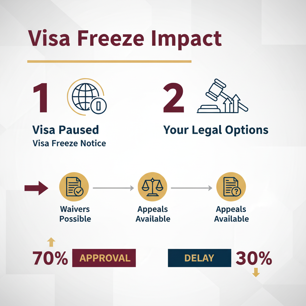 Key Statistics and Data for Immigration Lawyer Guide: Visa Freezes & Your Options