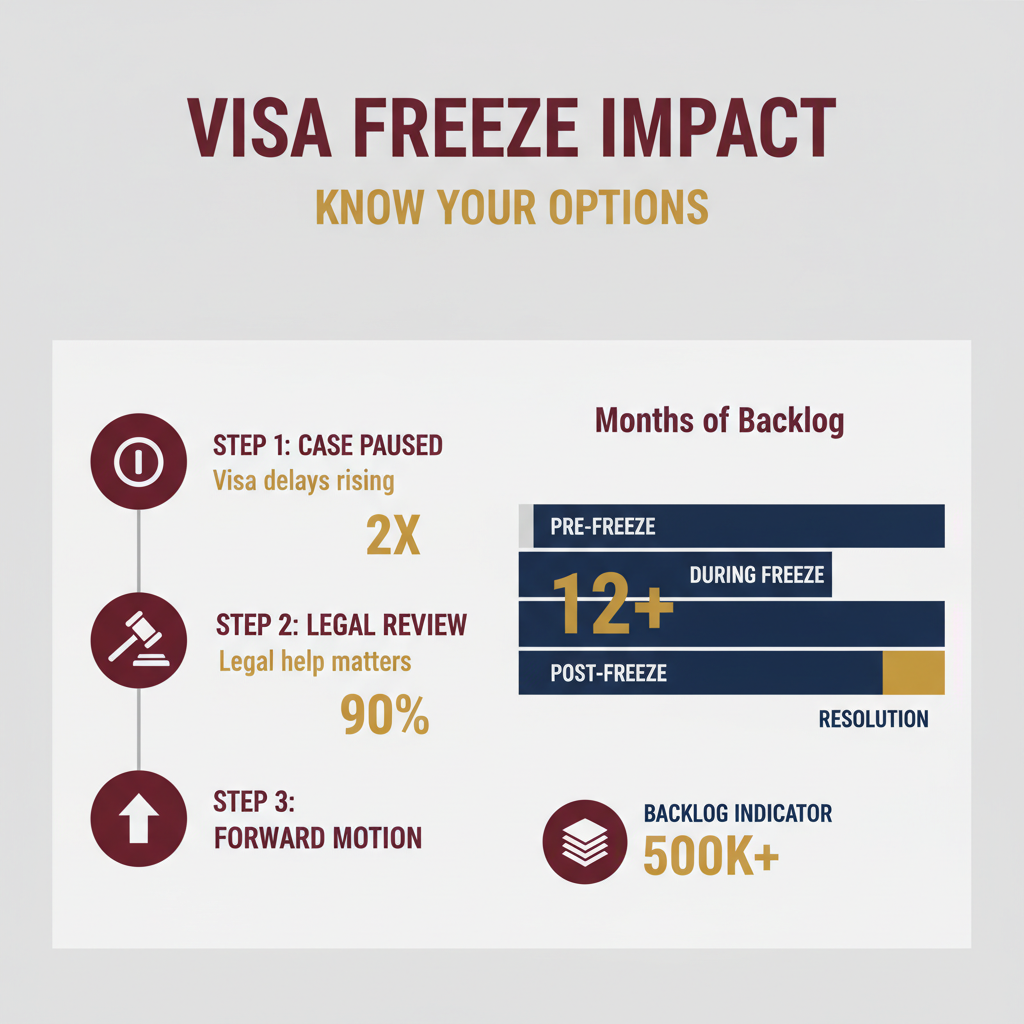 Key Statistics and Data for Immigration News: Reports of Visa Processing Freeze