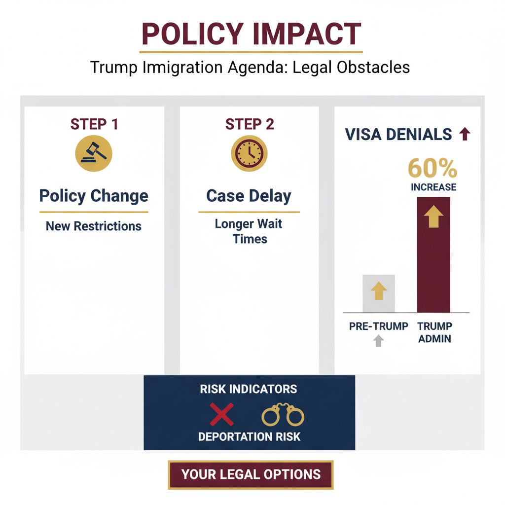 Key Statistics and Data for Explain why Trump immigration agenda is becoming a problem