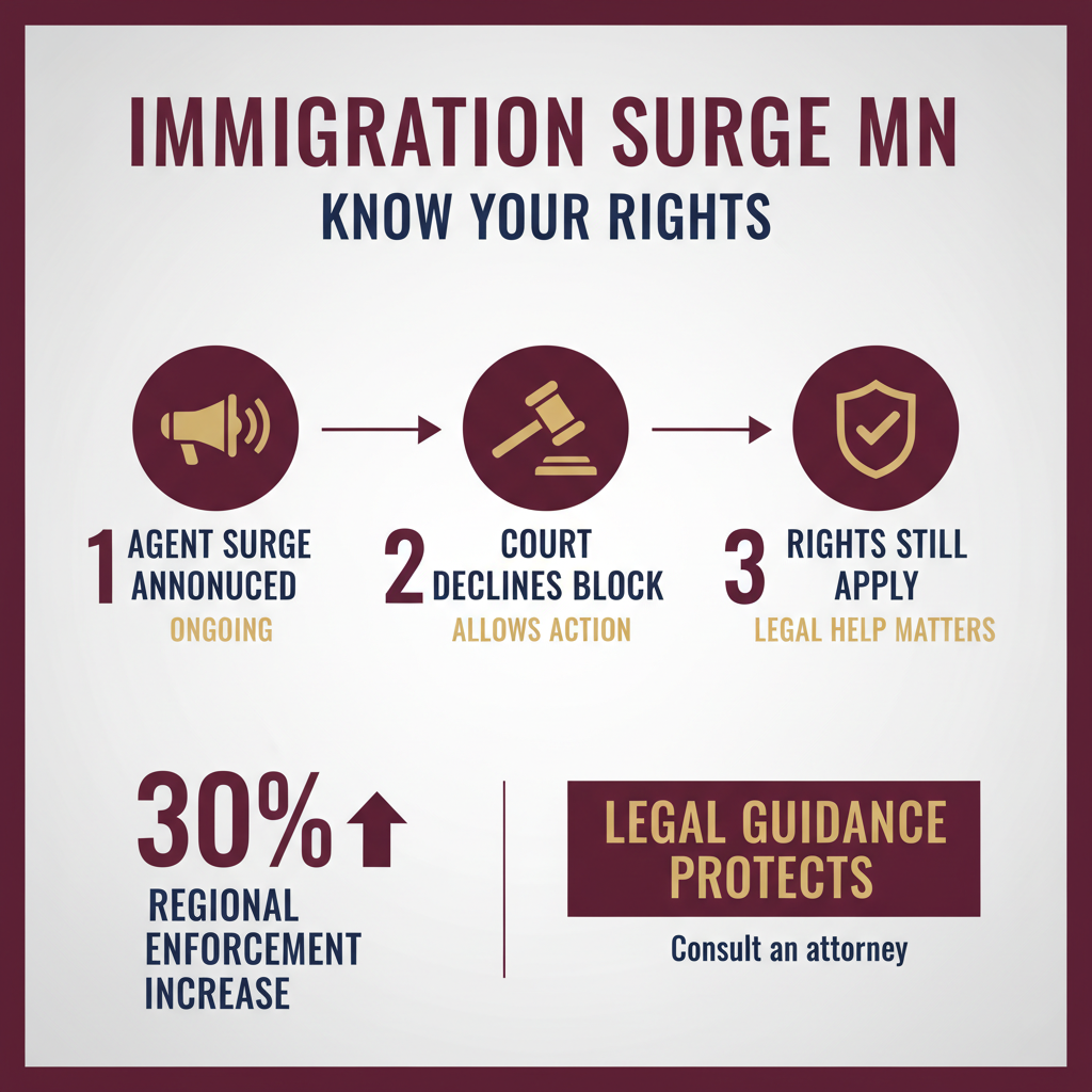 Key Statistics and Data for Minnesota judge declines to block federal immigration agent surge