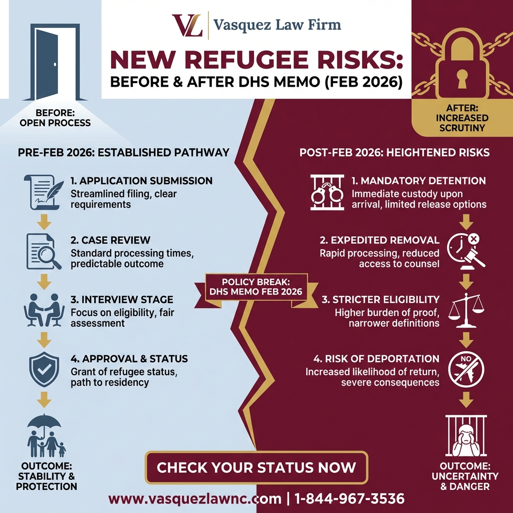 Estadísticas Clave y Datos para Memorándum de Arresto de Refugiados: Novedades Clave y Sus Derechos en 2026