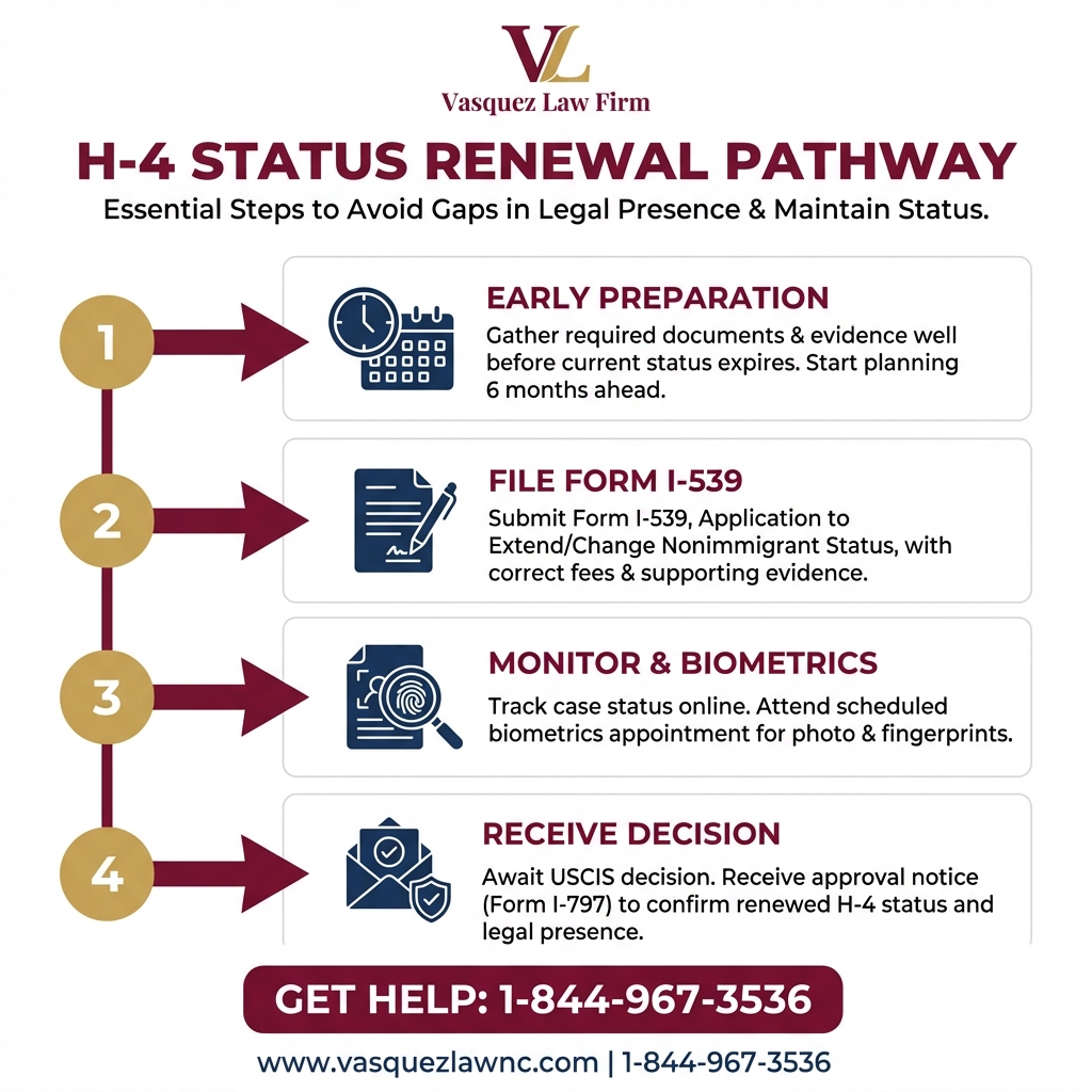 Key Statistics and Data for Key Steps to Renew Your H-4 Visa as a Dependent in 2026