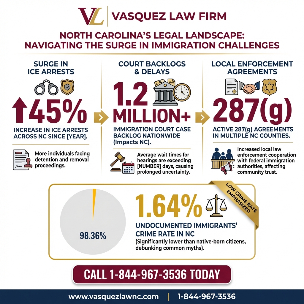 Key Statistics and Data for What Do Federal Immigration Agents Do Around Raleigh in 2026?