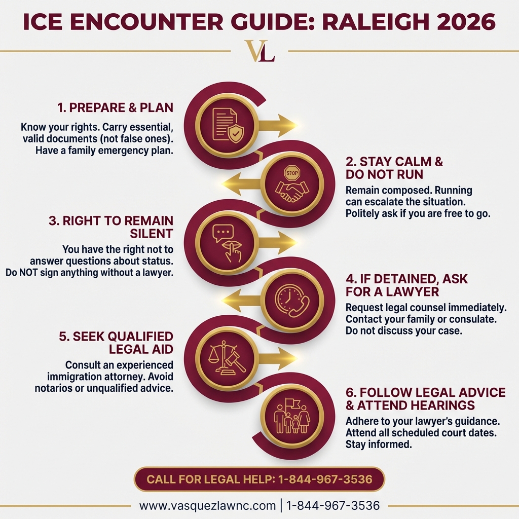 Key Statistics and Data for What Happens When You Encounter ICE in Raleigh in 2026?