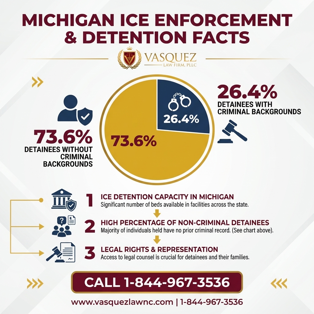 Estadísticas Clave y Datos para Detenidos por ICE en Michigan: Lo que Debes Saber en 2026