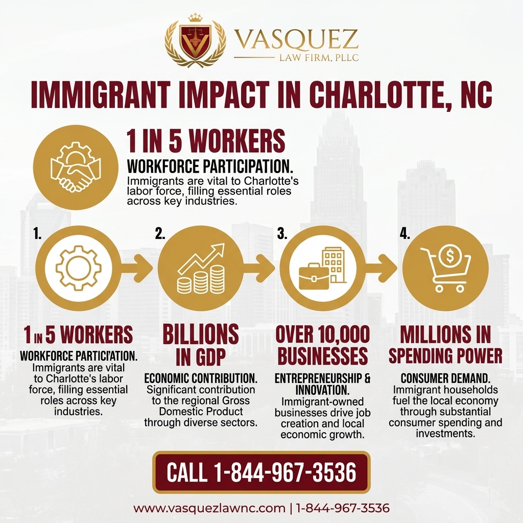 Key Statistics and Data for How Immigrants Impact Economy in Charlotte in 2026