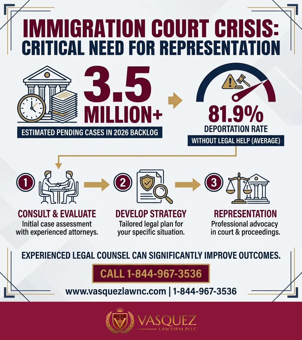 Key Statistics and Data for What Are Immigration Courts and How Do They Work in 2026?