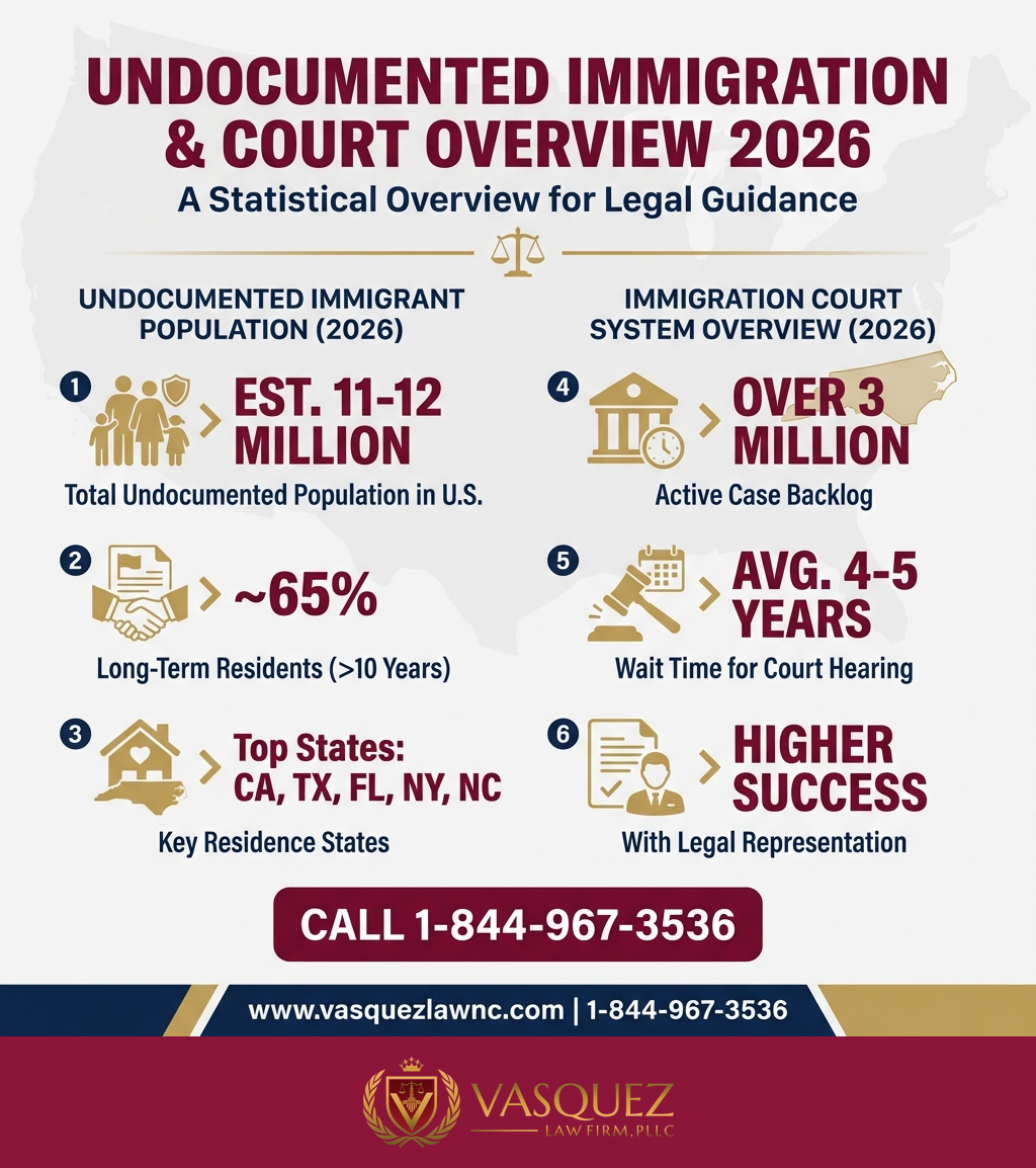 Estadísticas Clave y Datos para Consecuencias para los Inmigrantes Indocumentados en 2026