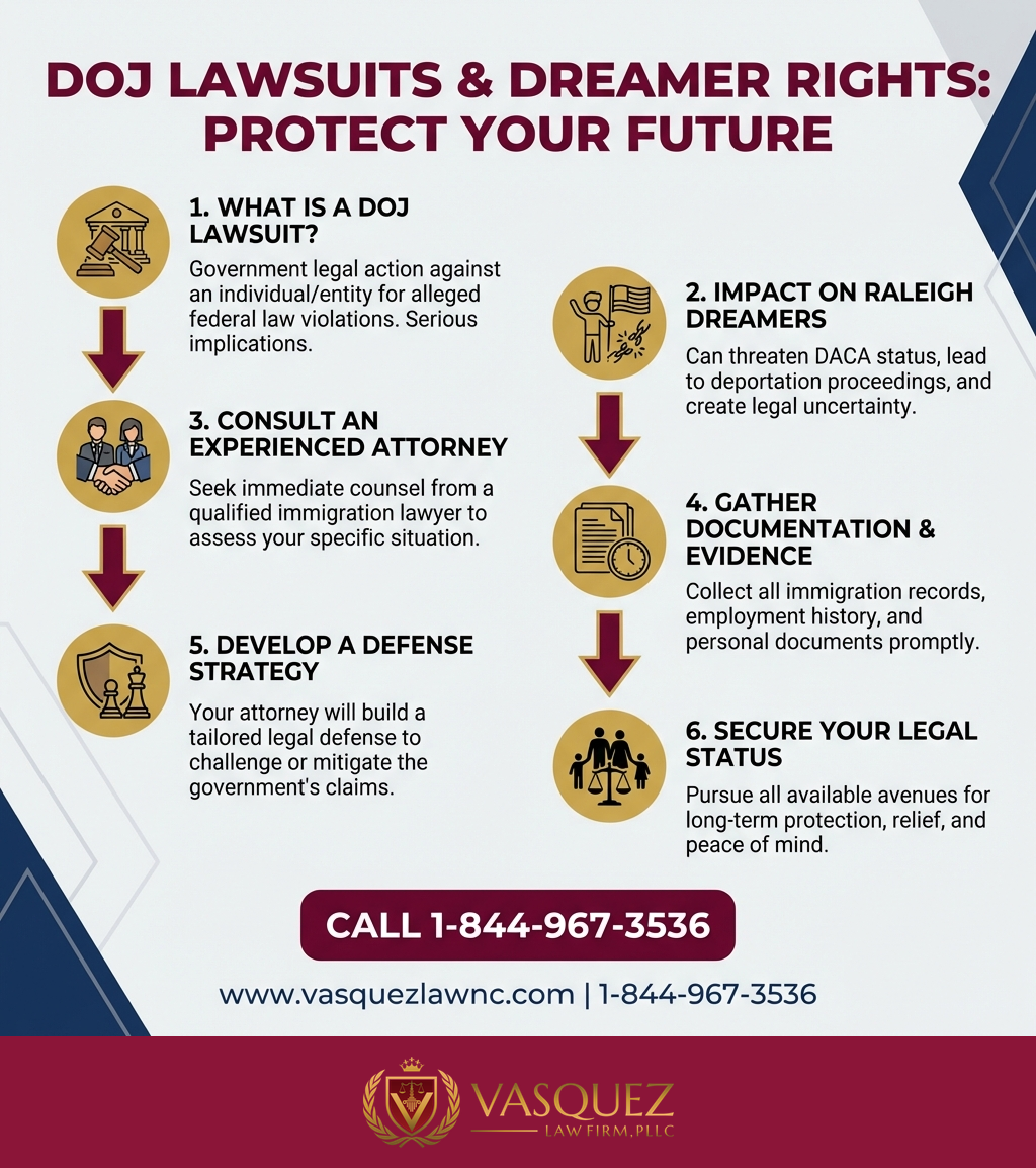 Key Statistics and Data for DOJ Lawsuit Explained for Dreamers Living in Raleigh 2026