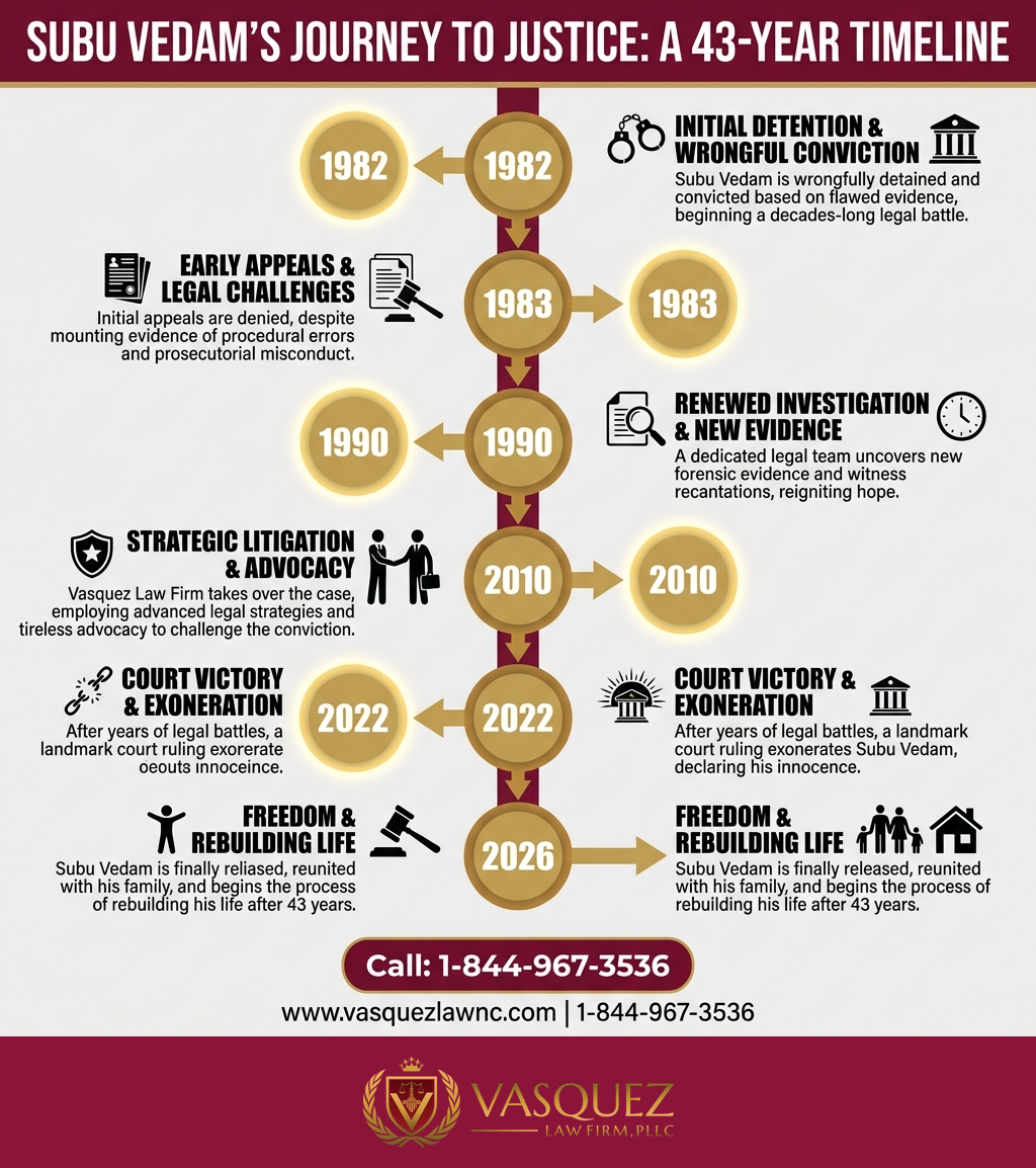 Estadísticas Clave y Datos para El Caso de Subu Vedam: Quién Es y Qué Ocurrió con Él en 2026