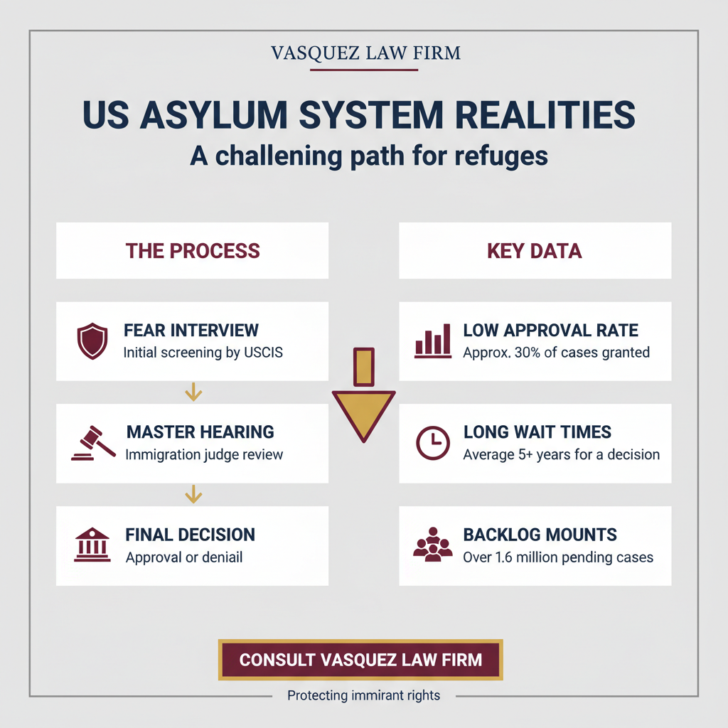 Línea de Tiempo del Proceso para Stephen Miller Circula Narrativa Dura Atacando el Sistema de Asilo en EE.UU.