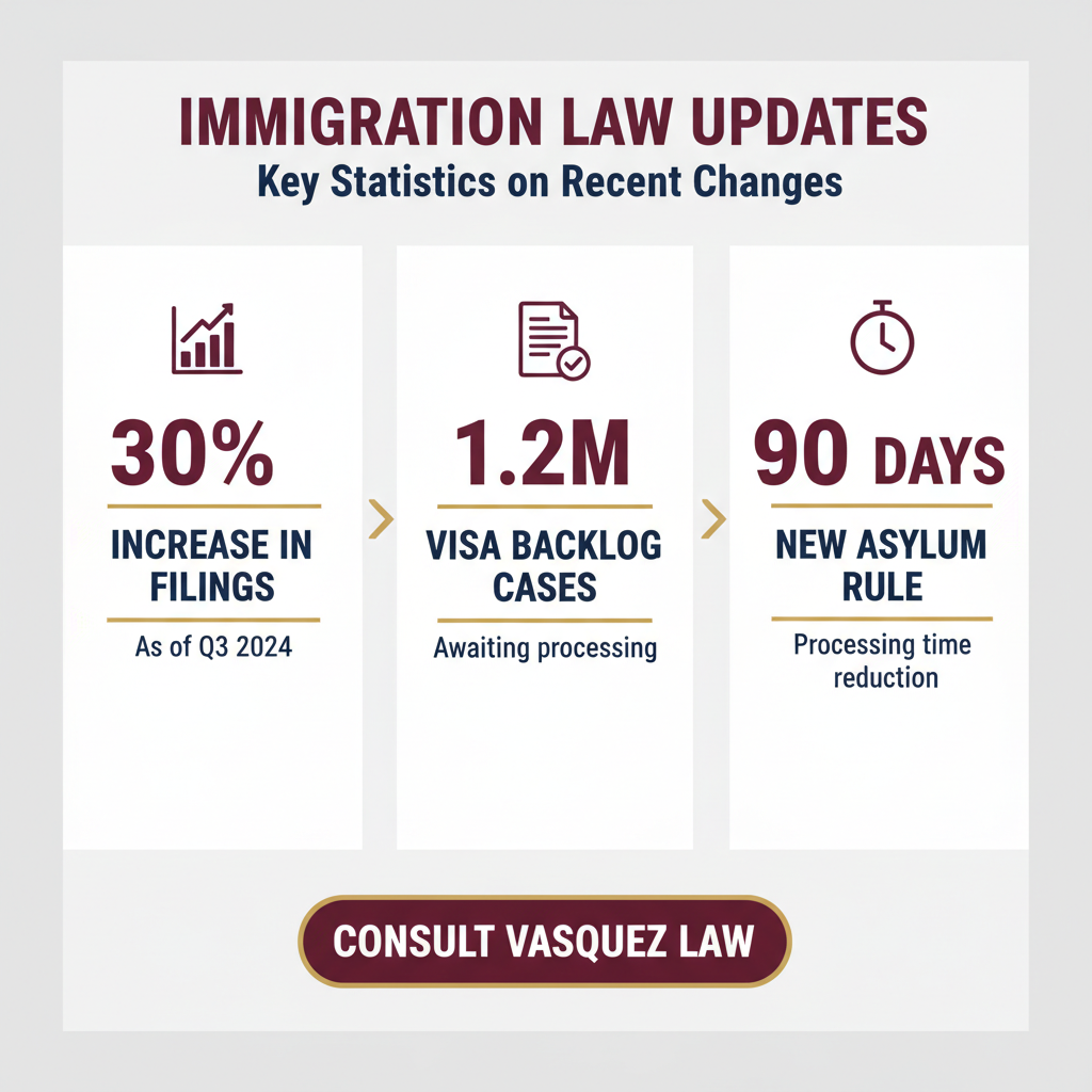 Línea de Tiempo del Proceso para Guía Completa sobre Cambios Clave en la Ley de Inmigración para 2026