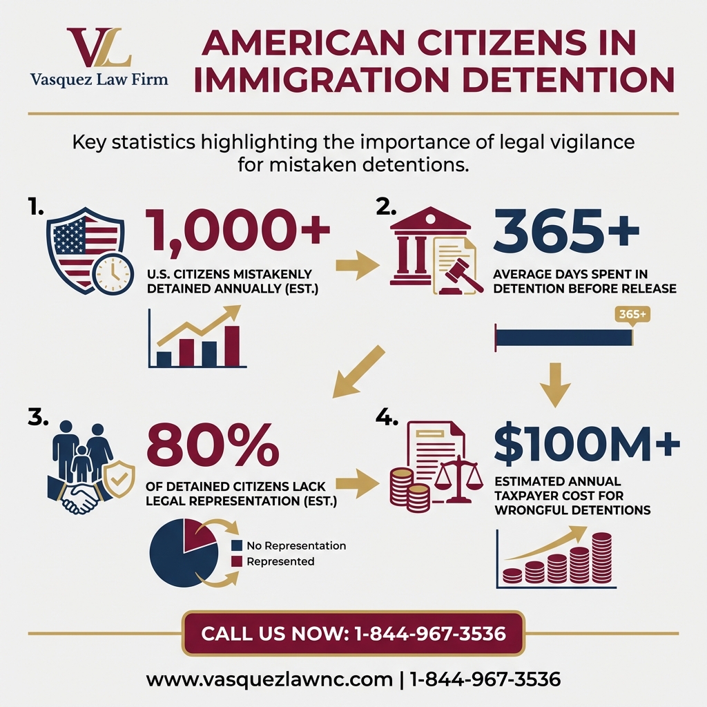 Línea de Tiempo del Proceso para Ciudadanos Estadounidenses Detenidos por Inmigración: Guía Esencial 2026
