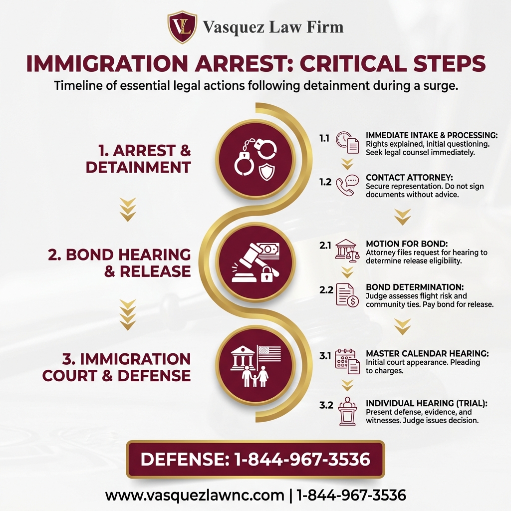 Línea de Tiempo del Proceso para Preocupación en Charlotte por la Intensificación de Redadas Migratorias en Minnesota en 2026