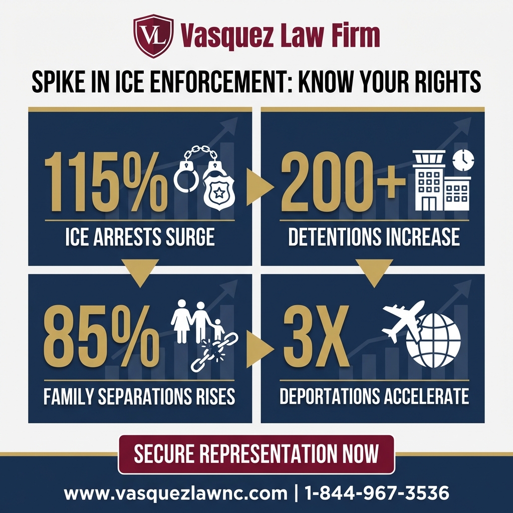 Línea de Tiempo del Proceso para Impacto de las Políticas de Trump en la Inmigración de Carolina del Norte y Florida para 2026